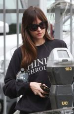 DAKOTA JOHNSON Arrives at a Gym in Burbank 12/14/2018