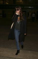 DAKOTA JOHNSON at LAX Airport in Los Angeles 12/10/2018