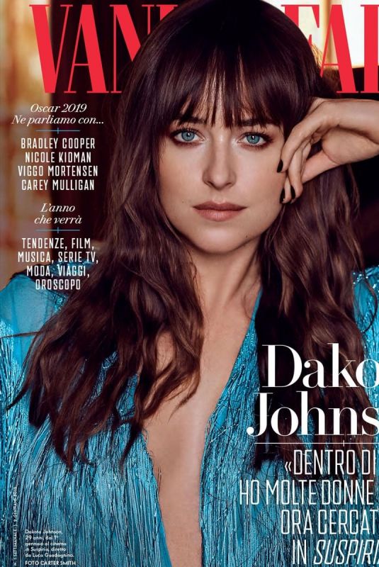 DAKOTA JOHNSON in Vanity Fair Magazine, Italy December 2018