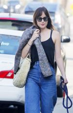 DAKOTA JOHNSON Out in Beverly Hills 12/13/2018