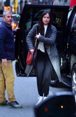 DAKOTA JONSON Out Shopping in New York 12/17/2018