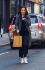 DAKOTA JONSON Out Shopping in New York 12/17/2018
