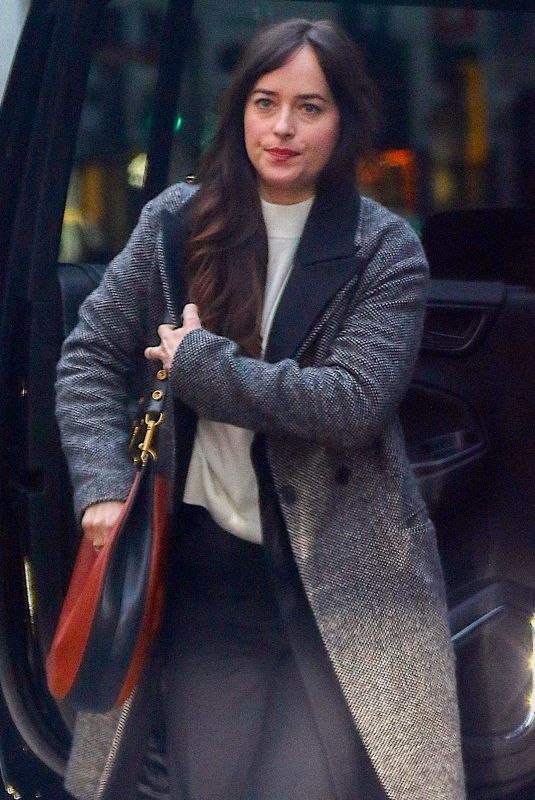 DAKOTA JONSON Out Shopping in New York 12/17/2018