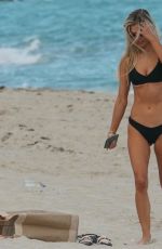 DANIELLE KNUDSON in Bikini at a Beach in Miami 12/07/2018