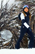 DANIELLE LOMBARD Out in Aspen 12/22/2018