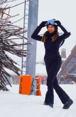 DANIELLE LOMBARD Out in Aspen 12/22/2018