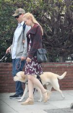 DEBORAH ANN WOLL and E.J. Scott Out Shopping in Beverly Hills 12/14/2018