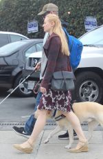 DEBORAH ANN WOLL and E.J. Scott Out Shopping in Beverly Hills 12/14/2018