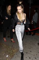 DELILAH HAMLIN in Peppermint Club in West Hollywood 12/27/2018