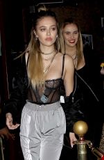 DELILAH HAMLIN in Peppermint Club in West Hollywood 12/27/2018