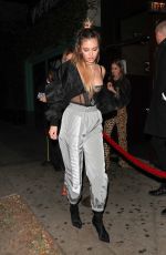 DELILAH HAMLIN in Peppermint Club in West Hollywood 12/27/2018