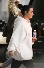 DEMI LOVATO at Century City Mall 12/13/2018