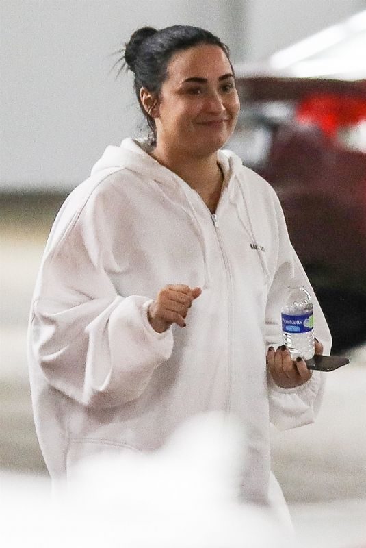 DEMI LOVATO at Century City Mall 12/13/2018