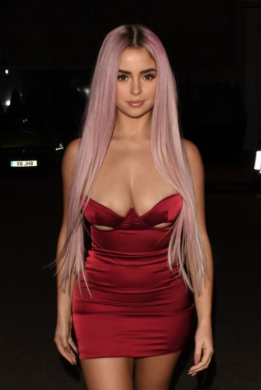 DEMI ROSE MAWBY at Shangri La The Shard in London 12/03/2018
