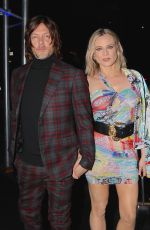 DIANE KRUGER and Norman Reedus Arrives at Versace Fashion Show in New York 12/02/2018