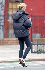 DIANE KRUGER at a Gym in New York 12/19/2018