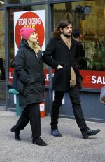 DIANNA AGRON and Winston Marshall Out in New York 12/29/2018