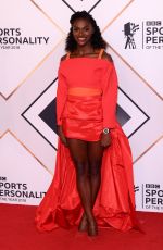 DINA ASHER-SMITH at BBC Sports Personality of the Year 2018 Awards in Birmingham 12/16/2018