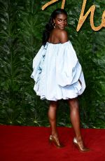 DINA ASHER-SMITH at British Fashion Awards in London 12/10/2018