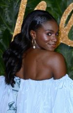 DINA ASHER-SMITH at British Fashion Awards in London 12/10/2018