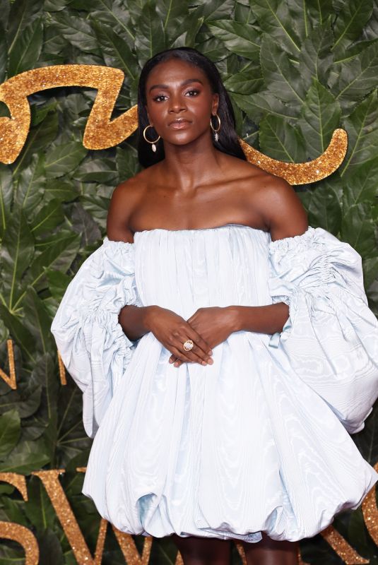 DINA ASHER-SMITH at British Fashion Awards in London 12/10/2018
