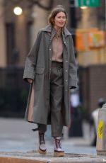 DOUTZEN KROES at a Photoshoot in New York 11/29/2018