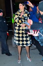 DUA LIPA Arrives at Madison Square Garden in New York 12/07/2018