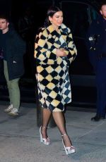 DUA LIPA Arrives at Madison Square Garden in New York 12/07/2018