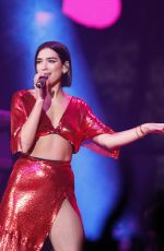 DUA LIPA at Iheartradio Jingle Ball in Toronto 12/02/2018