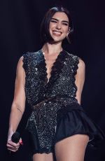 DUA LIPA at Streets of London Fundraiser Charity Concert at Wembley Arena 12/20/2018