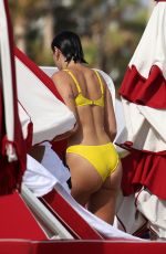 DUA LIPA in Bikini at a Beach in Miami 12/31/2018