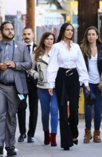 EIZA GONZALEZ Arrives at Jimmy Kimmel Live in Hollywood 12/18/208