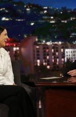 EIZA GONZALEZ at Jimmy Kimmel Live! in Los Angeles 12/18/2018
