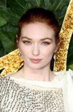 ELEANOR TOMLINSON at British Fashion Awards in London 12/10/2018