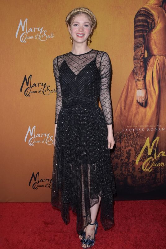 ELENA KAMPOURIS at Mary Queen of Scots Premiere in New York 12/04/2018