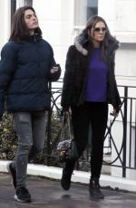 ELIZABETH and Damian HURLEY Out in London 12/17/2018