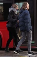 ELIZABETH and Damian HURLEY Out in London 12/17/2018