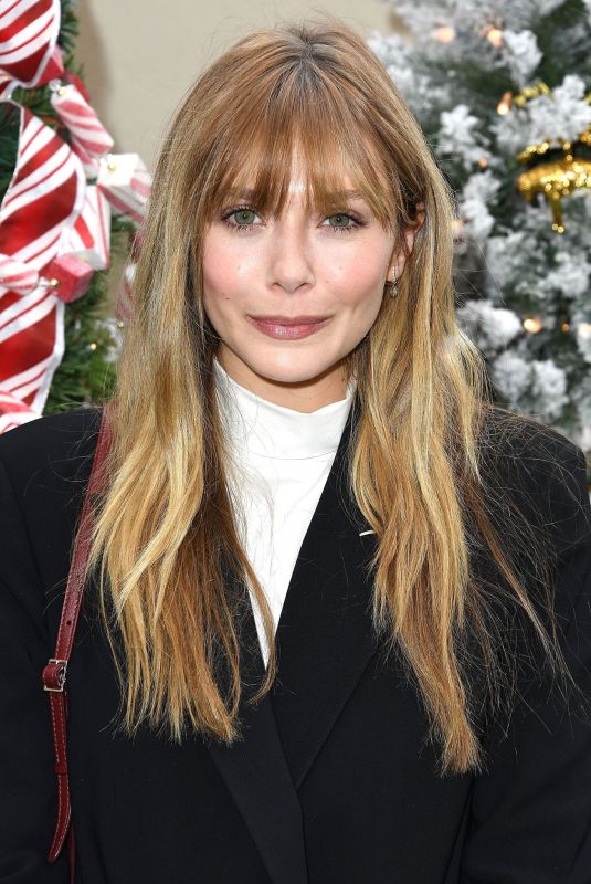 ELIZABETH OLSEN at Hospital Annual Holiday Velebration in Beverly Hills 12/09/2018