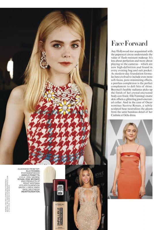 ELLE FANNING in Vogue Magazine, January 2019