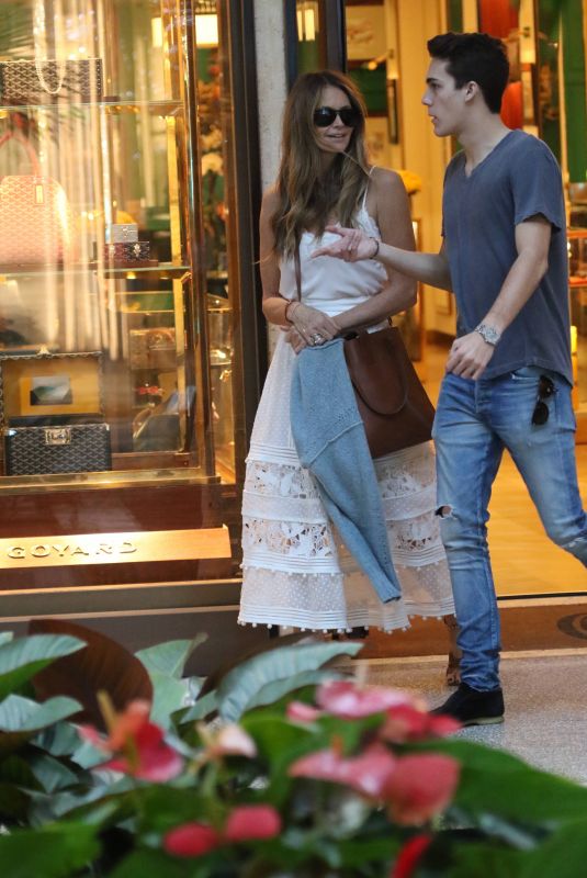 ELLE MACPHERSON Out Shopping in Bal Harbour 12/24/2018
