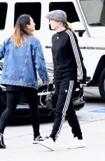 ELLEN POMPEO Shopping at Hermes in Beverly Hills 12/18/2018