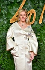 ELLIE GOULDING at British Fashion Awards in London 12/10/2018