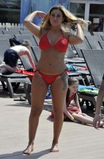ELLIE YOUNG amd HAYLEY FANSHAW in Bikinis at a Beach in Palma de Mallorca 12/26/2018