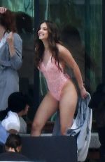 ELSA HOSK, BARBARA PALVIN and ALEXINA GRAHAM at a Photoshoot in Miami 11/30/2018