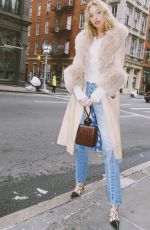 ELSA HOSK Out in new York, Instagram Pictures 12/19/2018