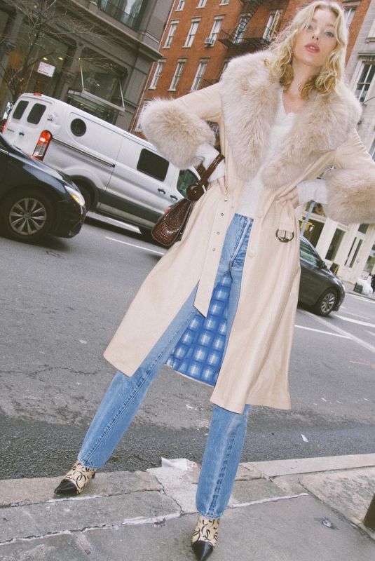 ELSA HOSK Out in new York, Instagram Pictures 12/19/2018