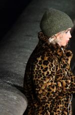 EMILIA CLARKE on the Set of Last Christmas in London 11/28/2018