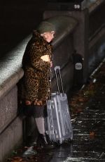 EMILIA CLARKE on the Set of Last Christmas in London 11/28/2018