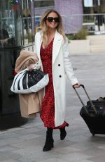 EMILY ATACK Leaves ITV Studios in London 12/21/2018