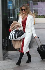 EMILY ATACK Leaves ITV Studios in London 12/21/2018